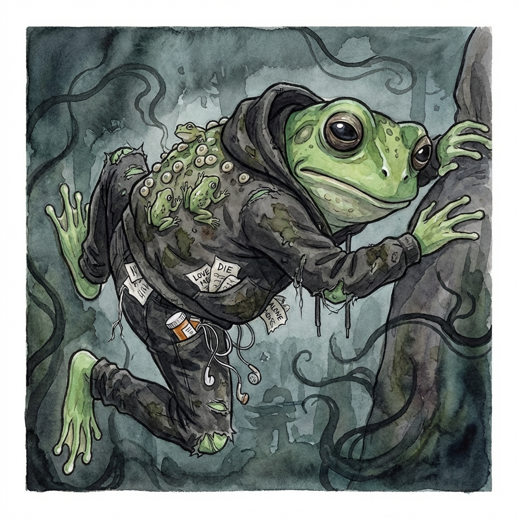 平べったい体で相手の背中に張り付き、養分を吸い取る寄生虫のような存在。ネガティブな発言で相手をコントロールし、依存させようとする。不潔で不気味なオーラを放つ。