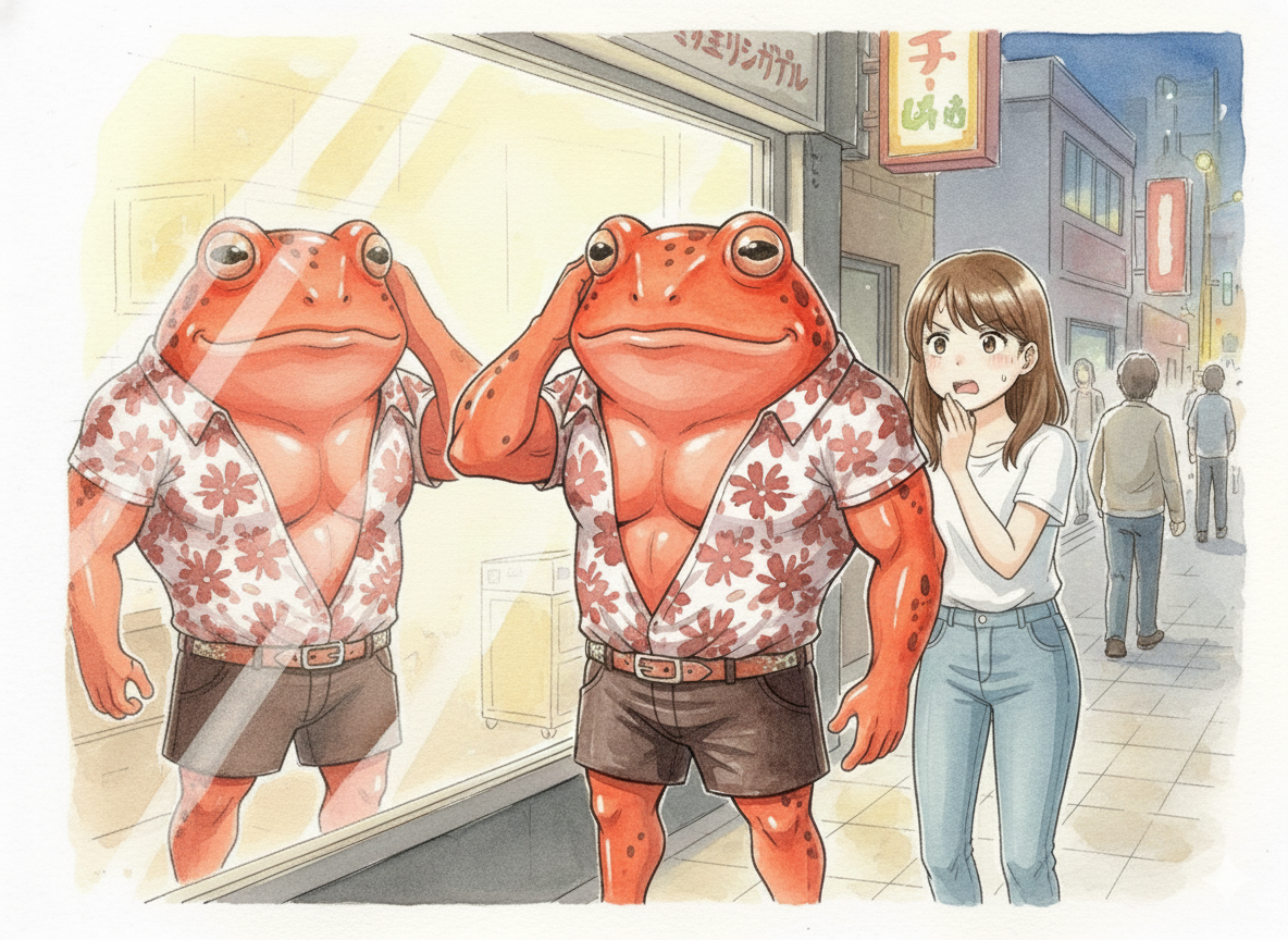 ミエッパリナルシガエル feature 1