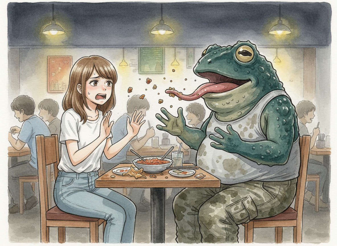 クチャクチャタベガエル feature 1