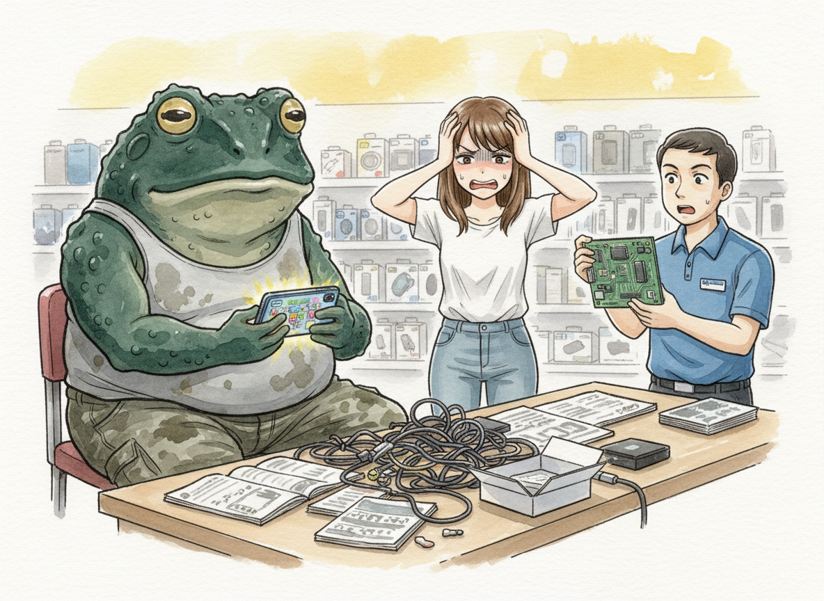 クチャクチャタベガエル feature 3