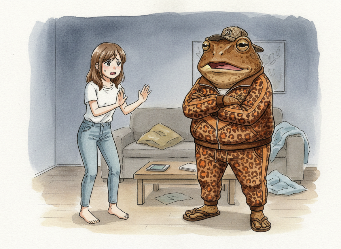 ホラフキジャージガエル feature 2