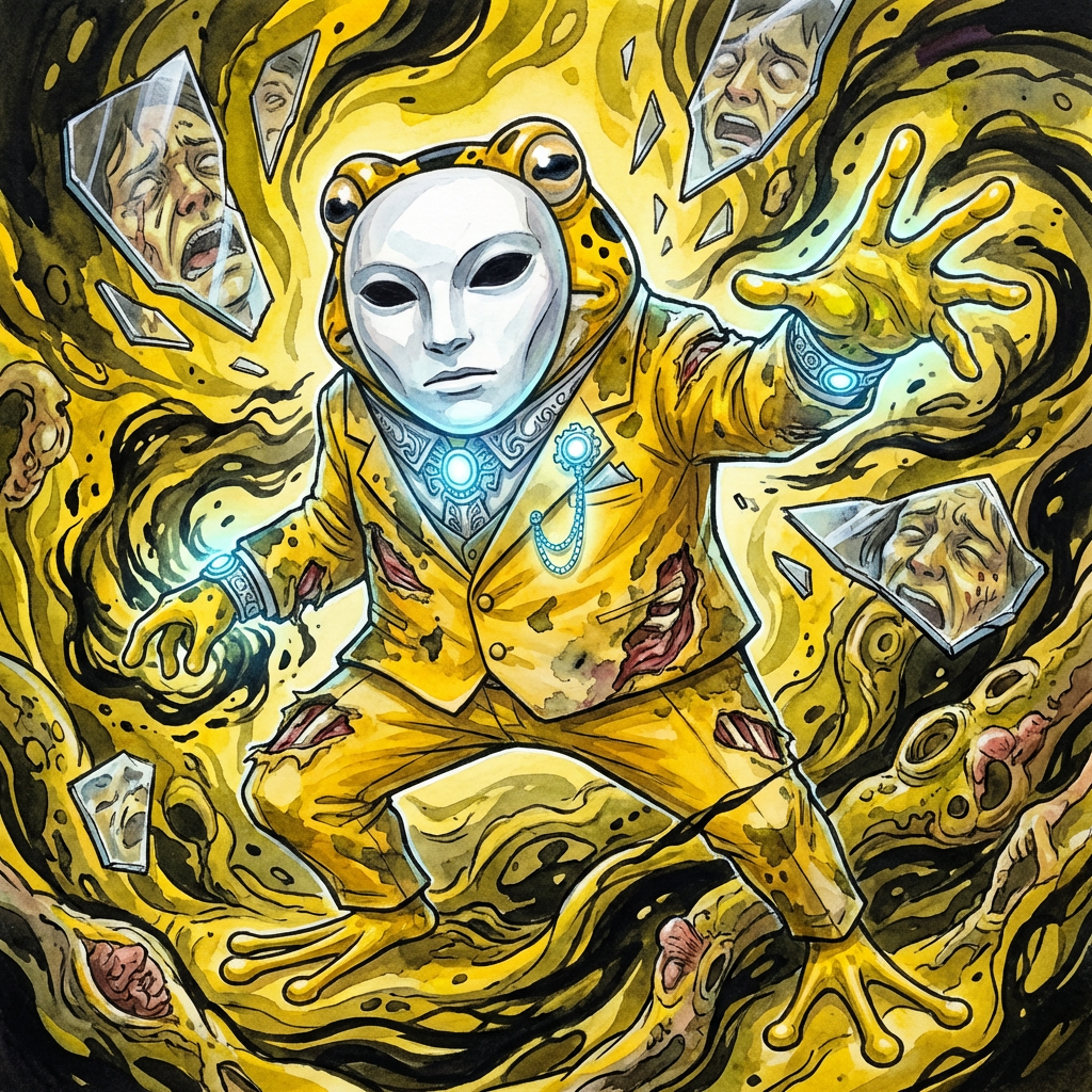 綺麗な見た目とは裏腹に、関わる人間の自尊心を徹底的に削り取る精神的毒素の塊。不潔な本性を隠そうともせず、指摘すれば「お前が神経質なだけ」と責任転嫁する。彼と過ごした後は、楽しかったはずの記憶すらドロドロに汚染され、人間不信に陥る。