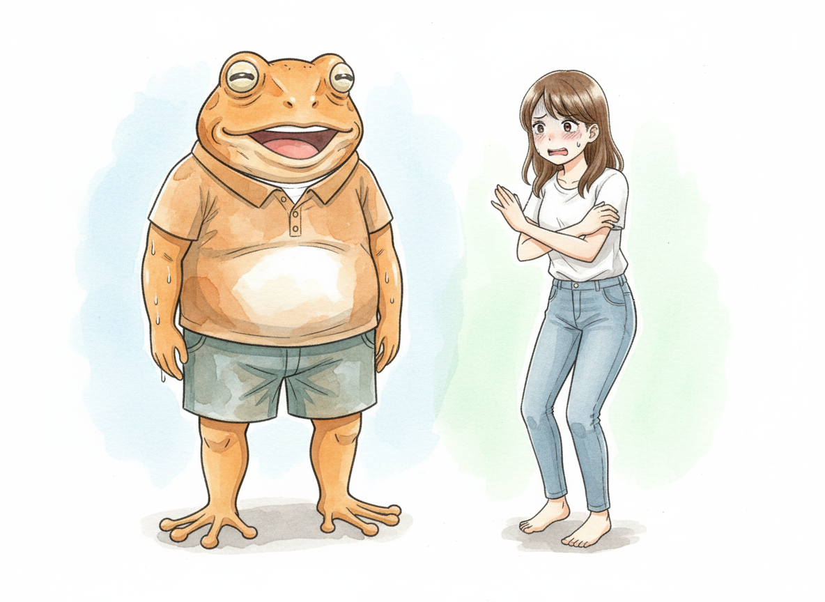 セクハラオヤジガエル feature 1