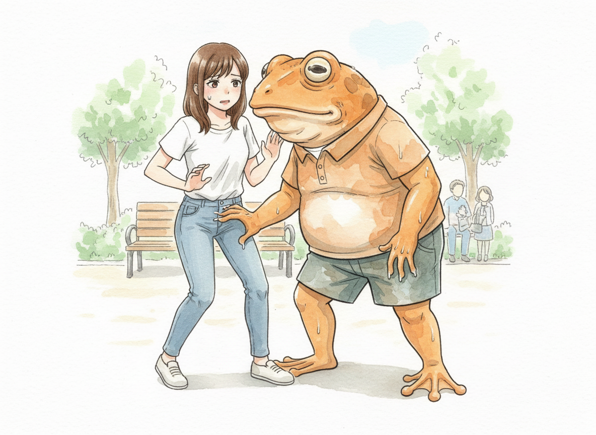 セクハラオヤジガエル feature 2