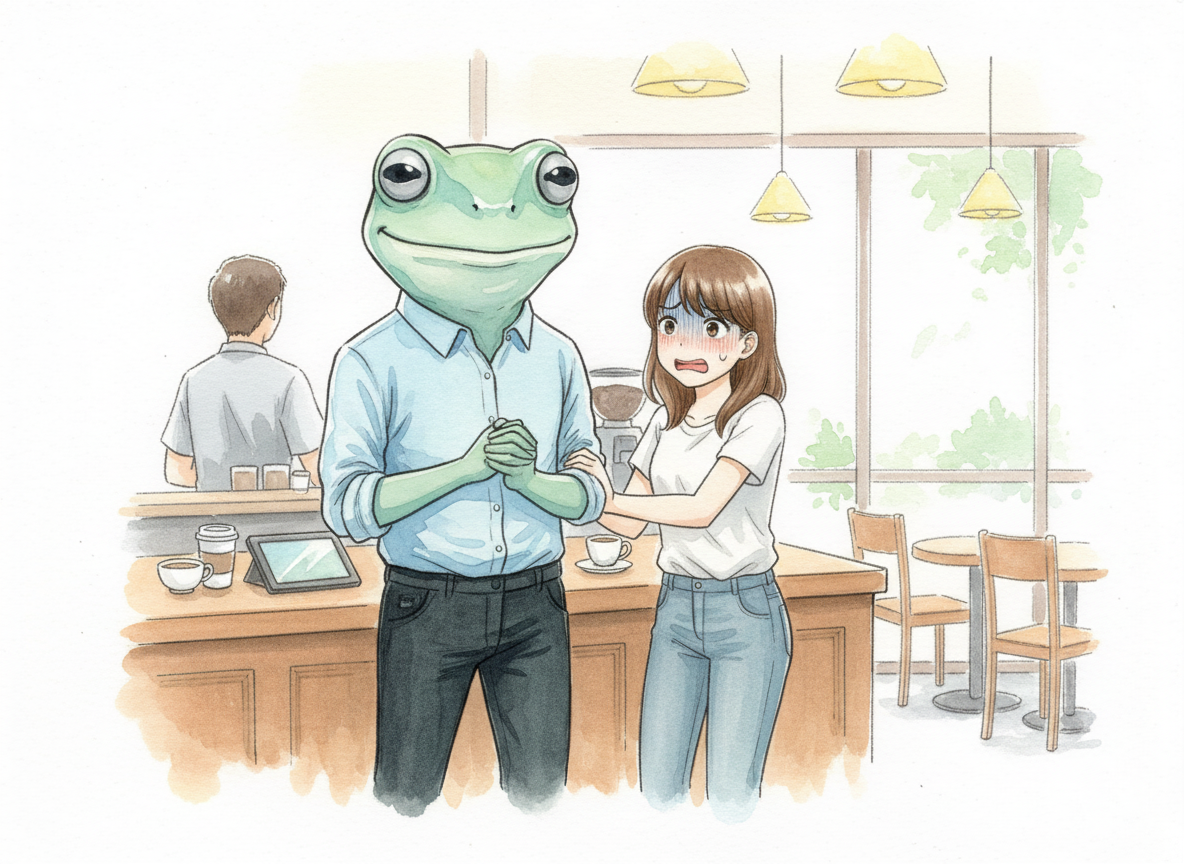 ロンパマウントガエル feature 2