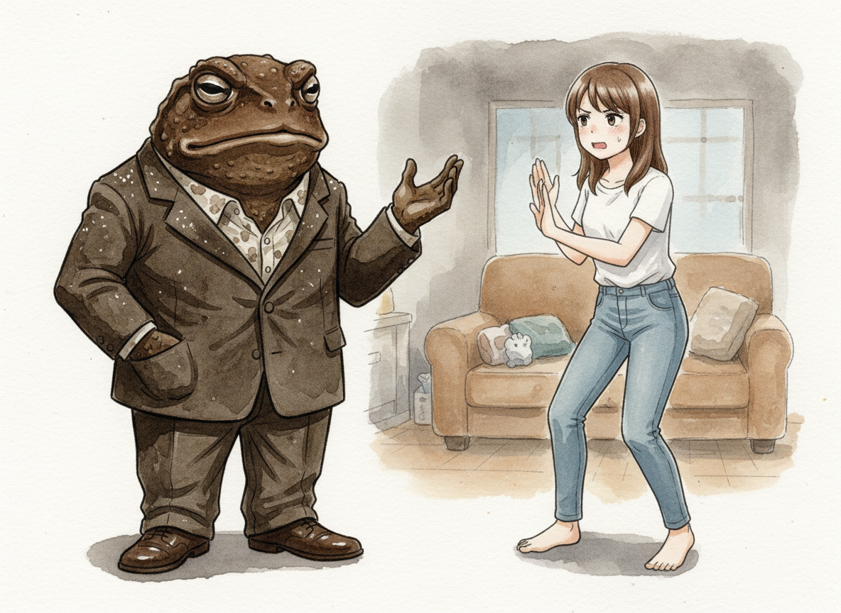 ロウガイパワハラガエル feature 1